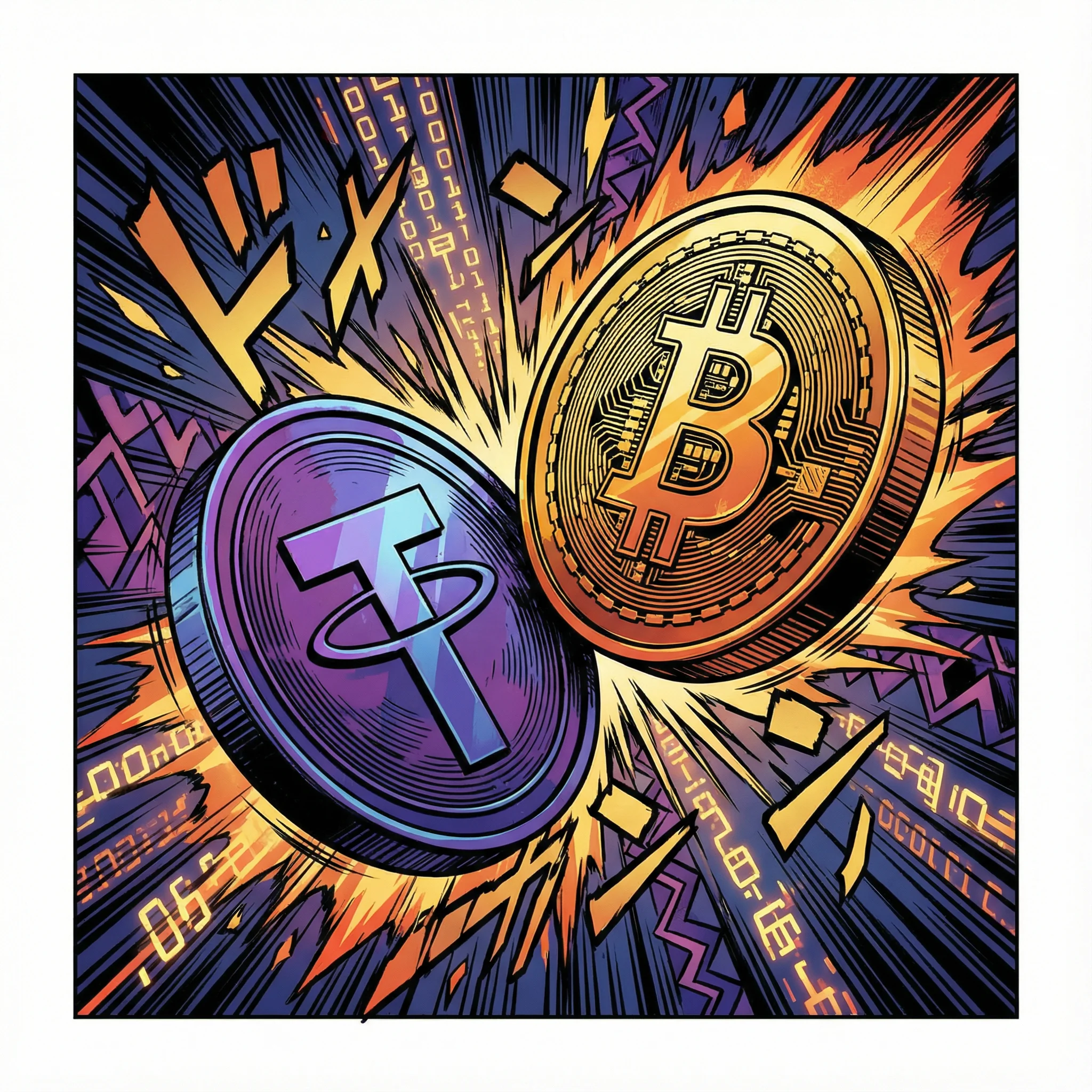 Criptomonedas Bitcoin y USDT en Big Bass